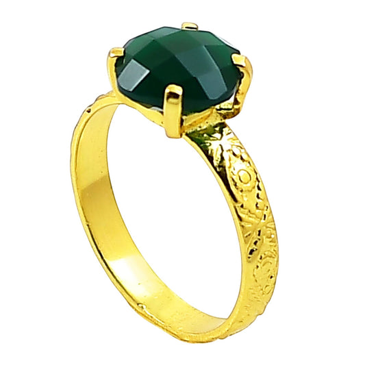 Green Onyx Ring size-10 RM-1019 TR01318