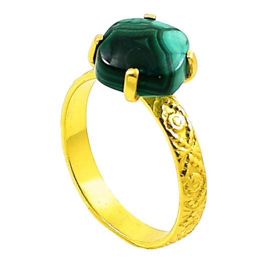 Malachite Eye Ring size-10 RM-1019 TR01319