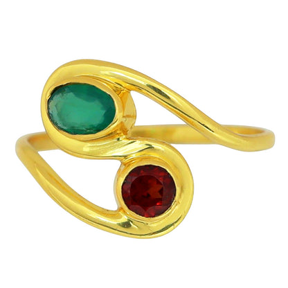 Green Onyx Ring size-7 RM-1039 TR01325