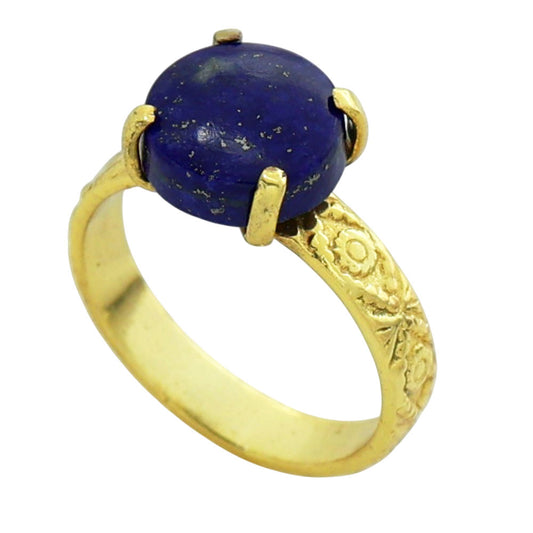 Lapis Lazuli Ring size-7 RM-1019 TR01330