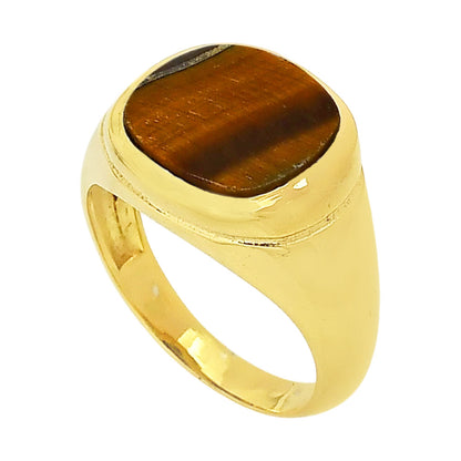 Tiger Eye Ring size-8 RM-1115 TR01348