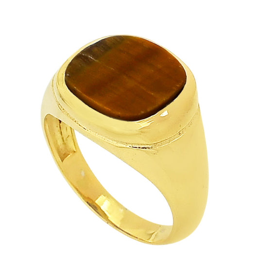 Tiger Eye Ring size-8.5 RM-1115 TR01351