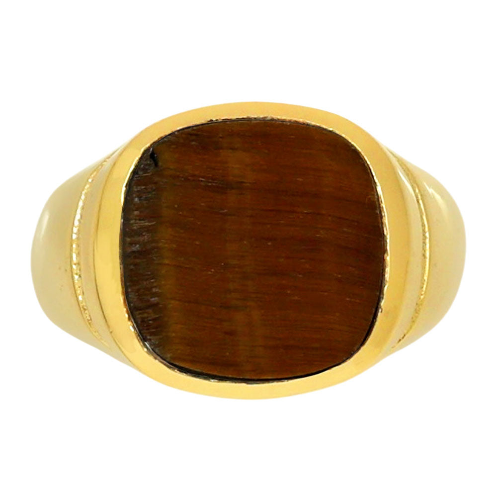 Tiger Eye Ring size-9 RM-1115 TR01352