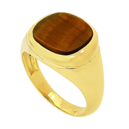 Tiger Eye Ring size-9 RM-1115 TR01352