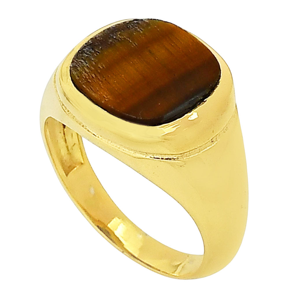 Tiger Eye Ring size-9 RM-1115 TR01354