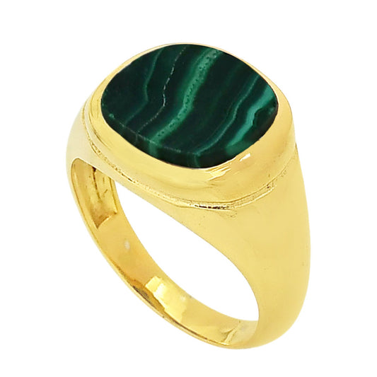 Malachite Eye Ring size-7 RM-1115 TR01357