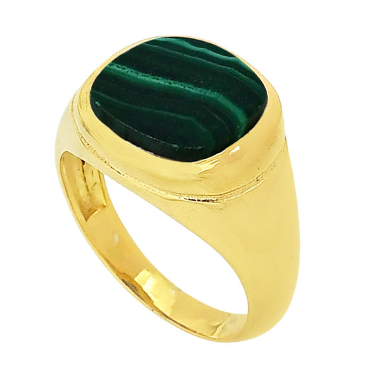 Malachite Eye Ring size-7 RM-1115 TR01358