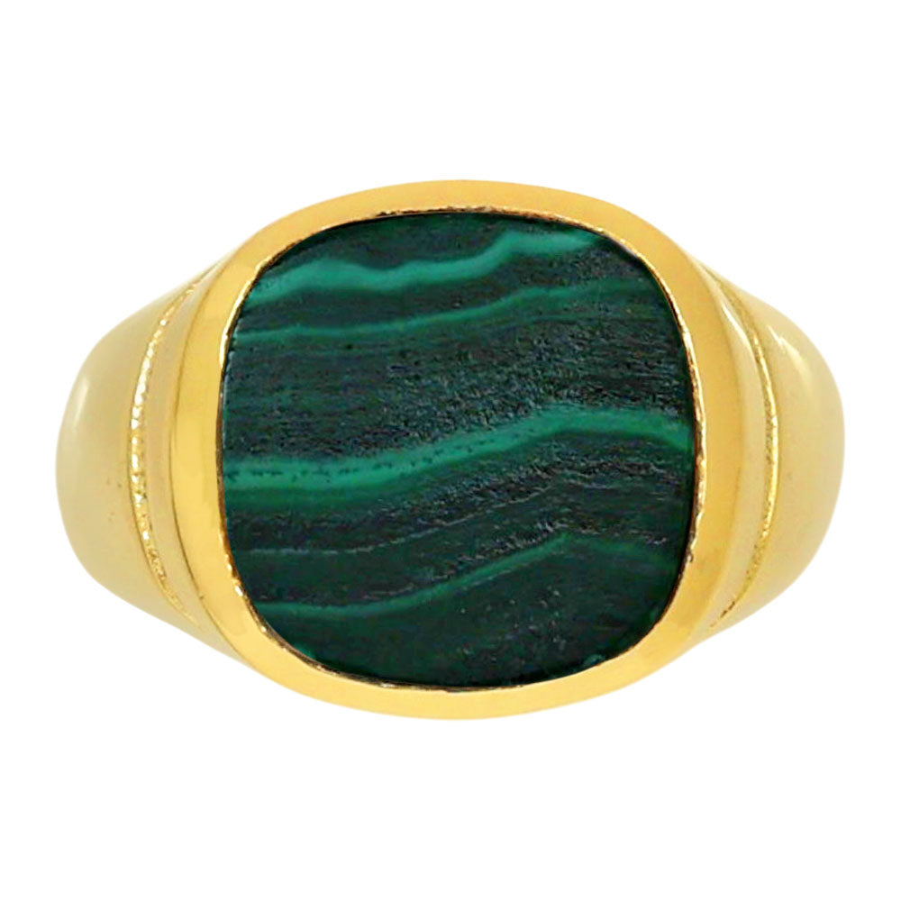 Malachite Eye Ring size-7 RM-1115 TR01358