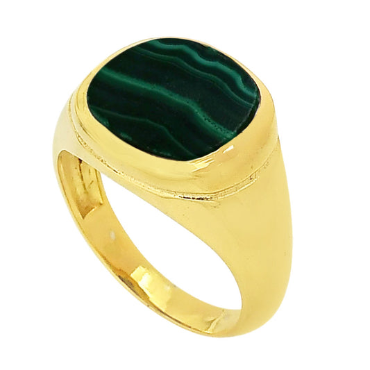 Malachite Eye Ring size-7 RM-1115 TR01359