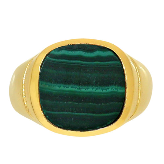 Malachite Eye Ring size-8 RM-1115 TR01360