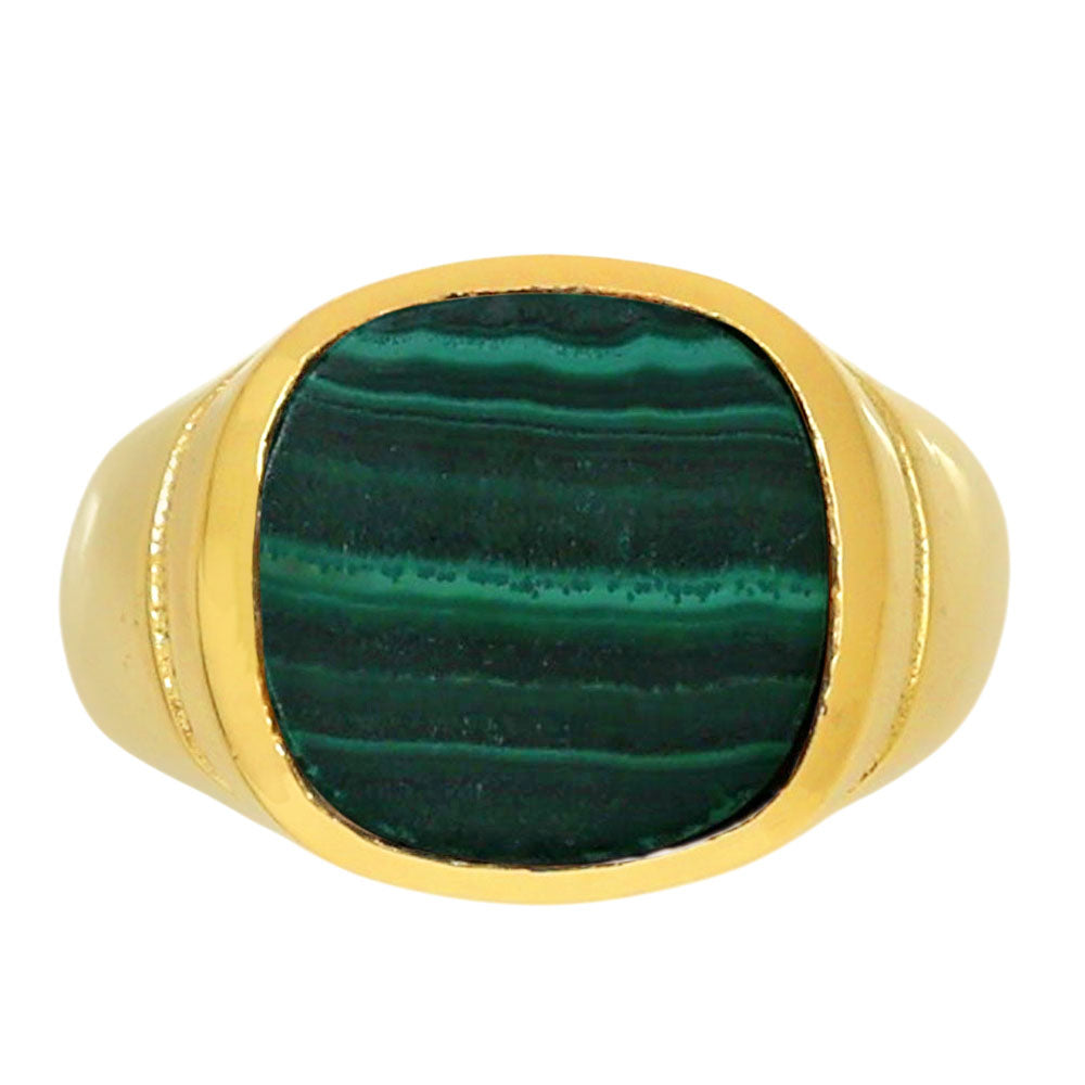 Malachite Eye Ring size-8 RM-1115 TR01360