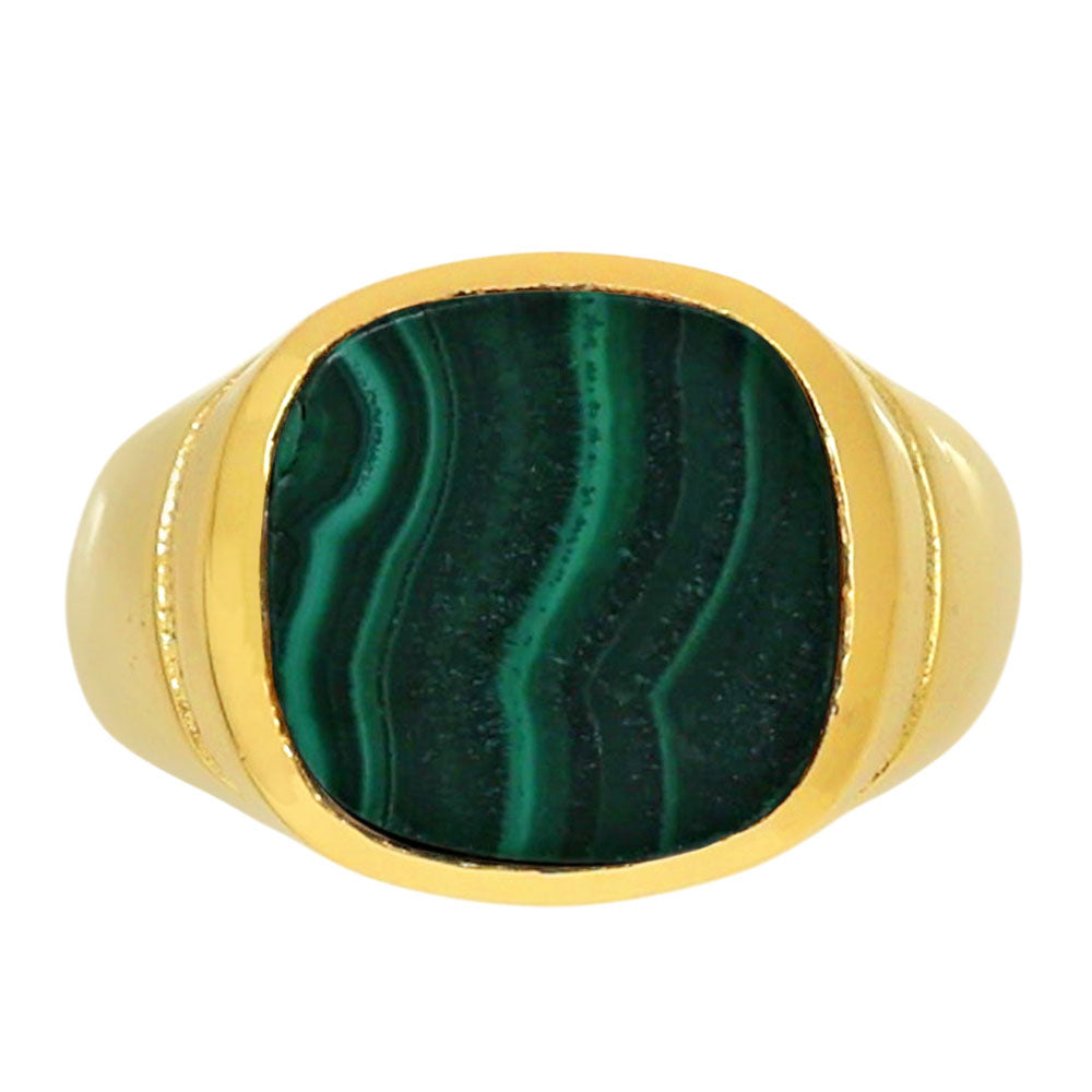Malachite Eye Ring size-8 RM-1115 TR01361
