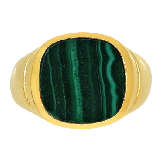 Malachite Eye Ring size-9 RM-1115 TR01363