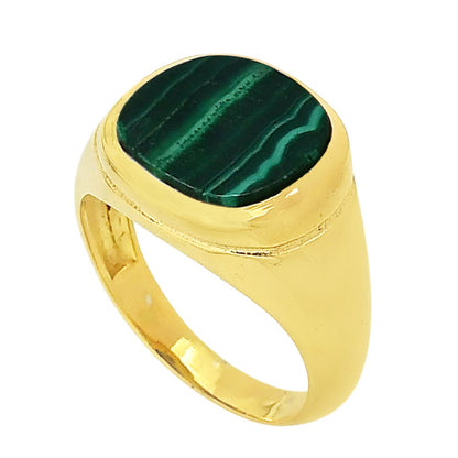 Malachite Eye Ring size-9 RM-1115 TR01363