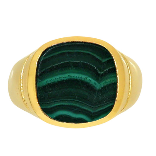 Malachite Eye Ring size-10 RM-1115 TR01365