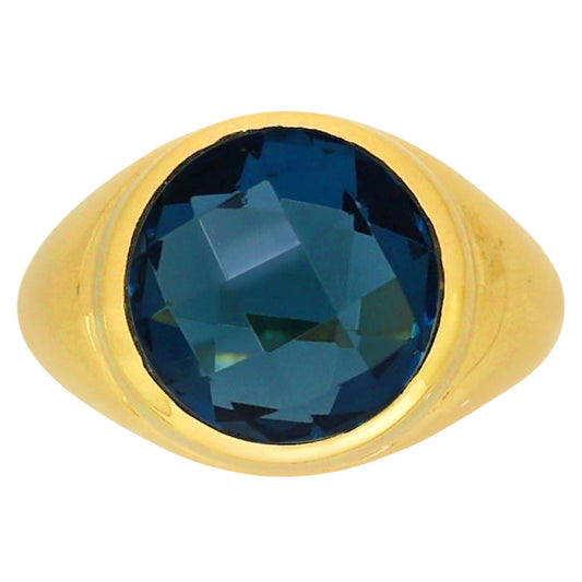 London Blue Topaz Ring size-10 RM-1115 TR01372