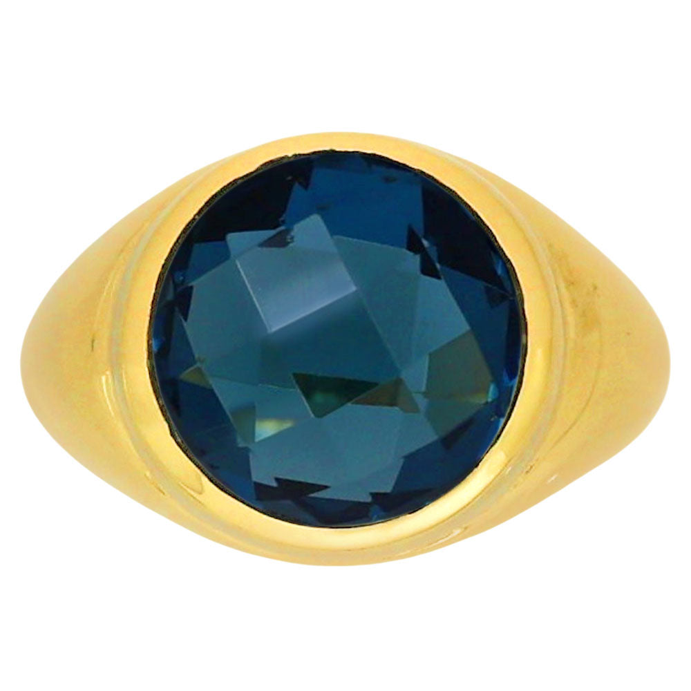 London Blue Topaz Ring size-10 RM-1115 TR01372
