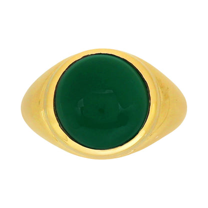 Green Onyx Ring size-7 RM-1115 TR01376