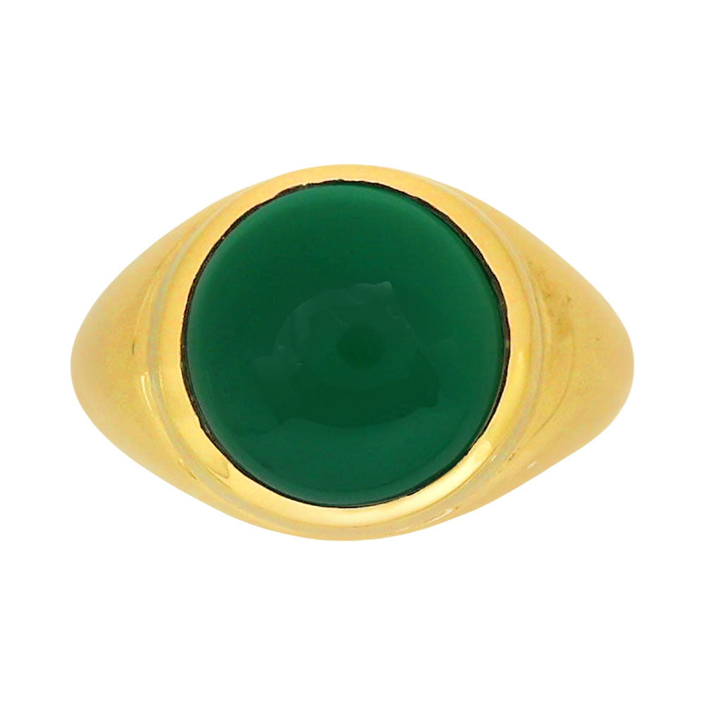 Green Onyx Ring size-8 RM-1115 TR01379