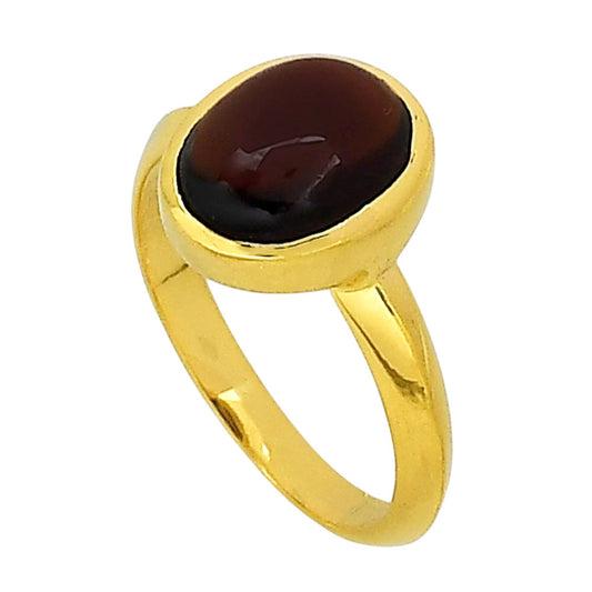 Hessonite Garnet Ring size-6 RM-1004 TR01382