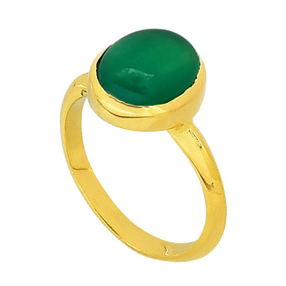 Green Onyx Ring size-8 RM-1004 TR01386