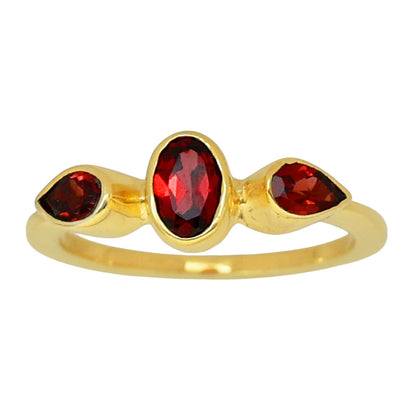 Hessonite Garnet Ring size-6 RM-1756 TR01407