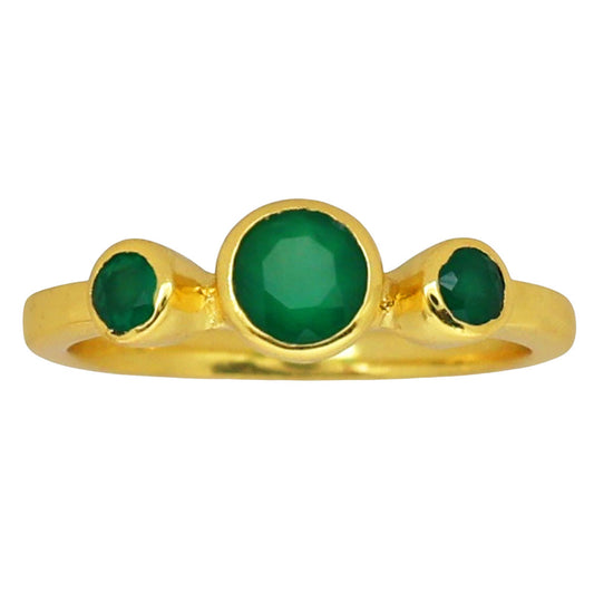Green Onyx Ring size-6 RM-1764 TR01432