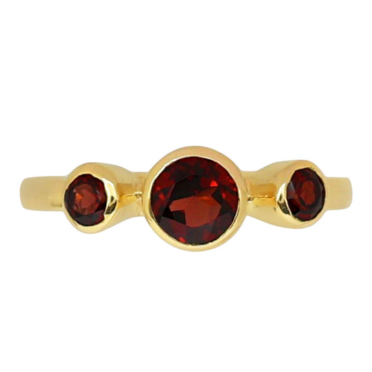 Hessonite Garnet Ring size-6 RM-1764 TR01435