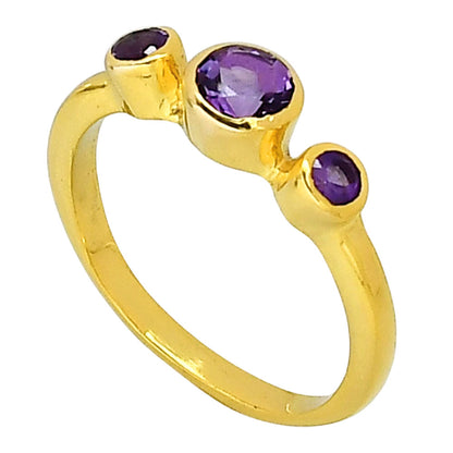 Amethyst Ring size-8 RM-1764 TR01437