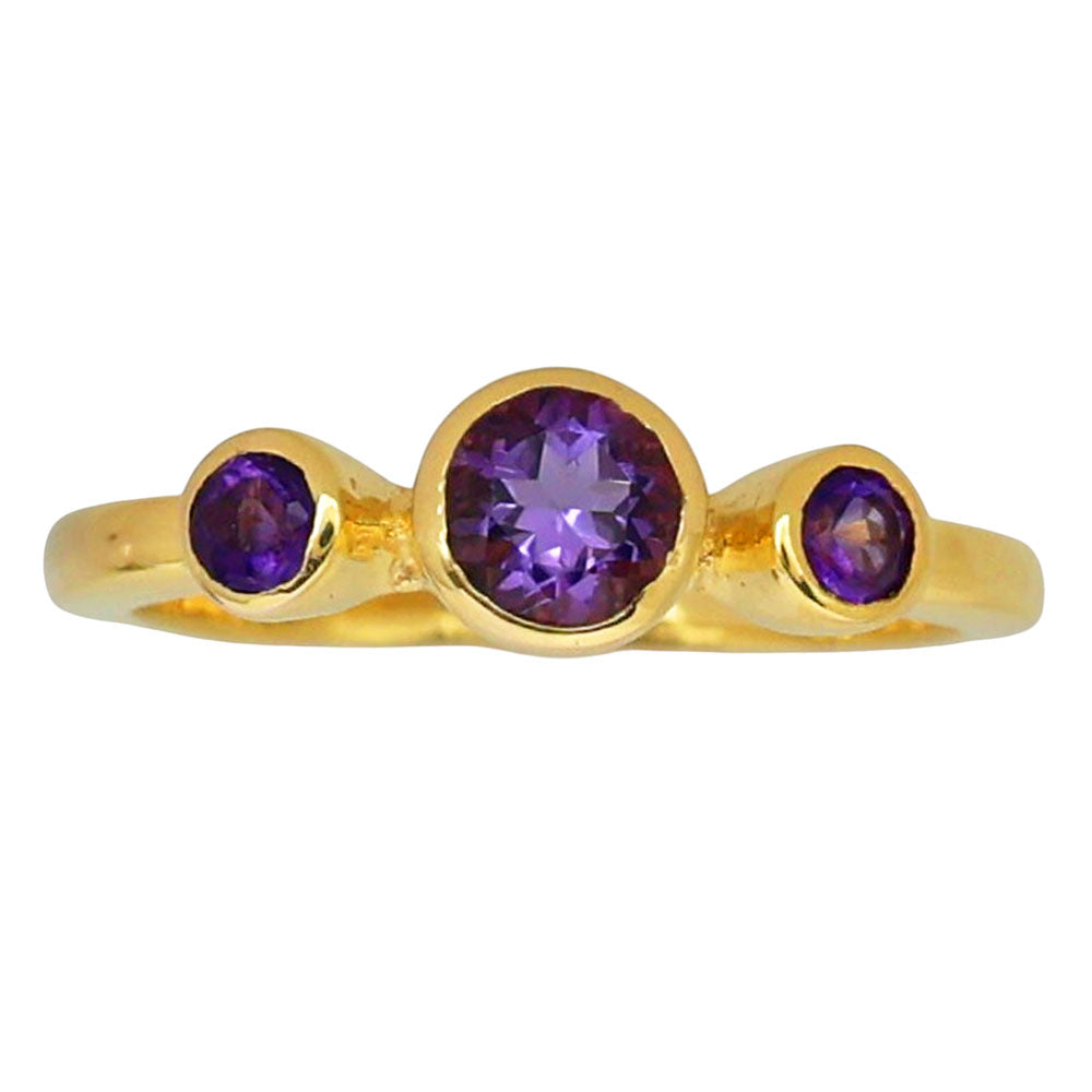 Amethyst Ring size-8 RM-1764 TR01437