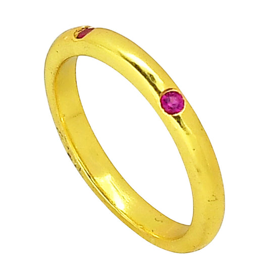 Pink Rubellite Ring size-5 RM-1780 TR01449