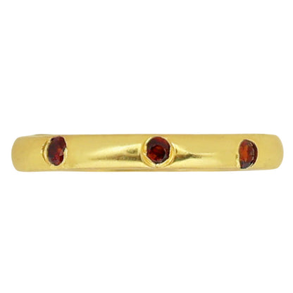Hessonite Garnet Ring size-5 RM-1780 TR01454