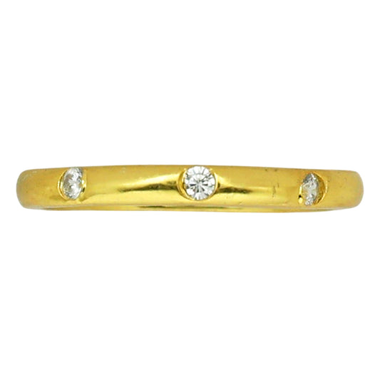 White Zircon Ring size-8 RM-1780 TR01456