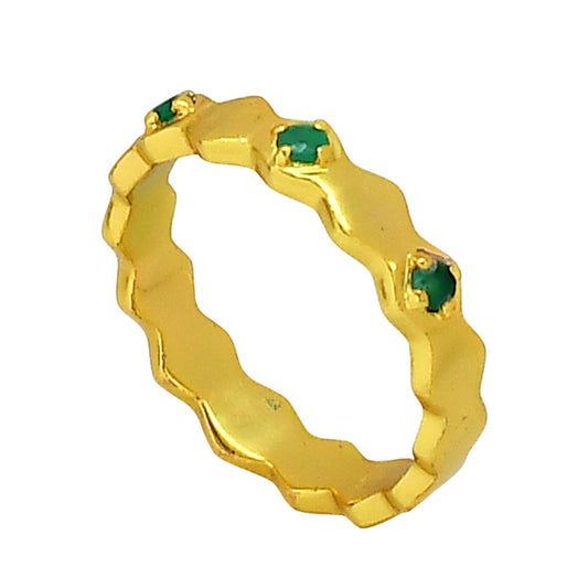 Green Onyx Ring size-6 RM-1766 TR01460