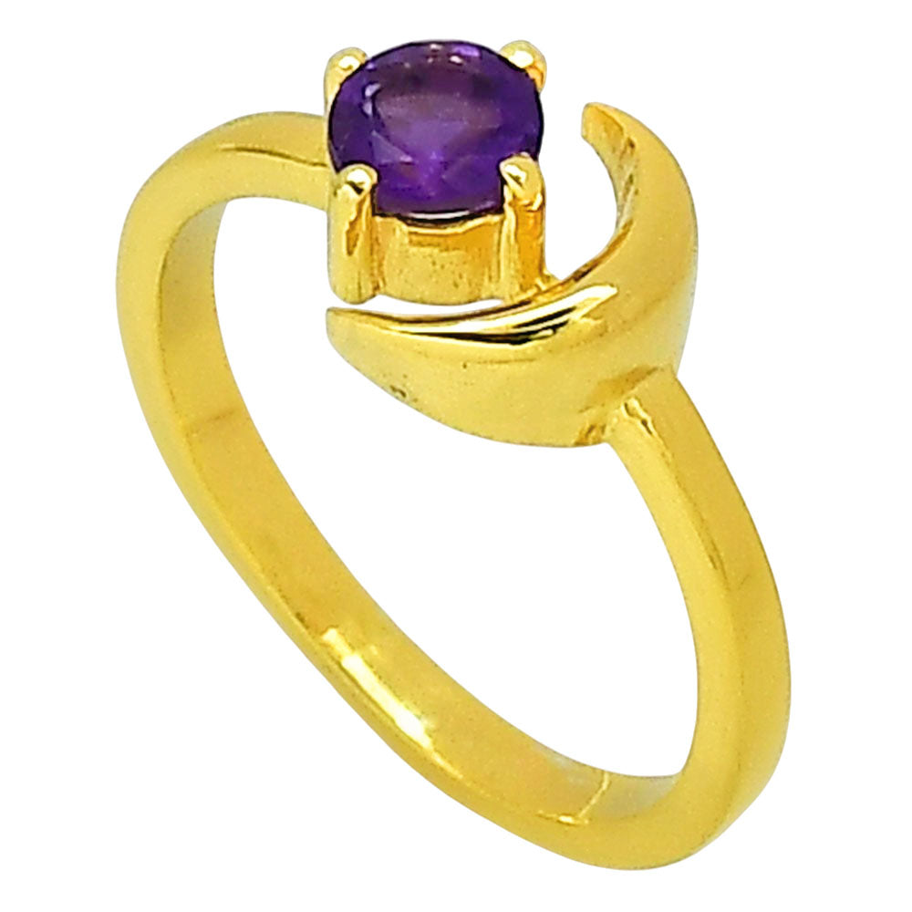 Amethyst Ring size-8 RM-1748 TR01469