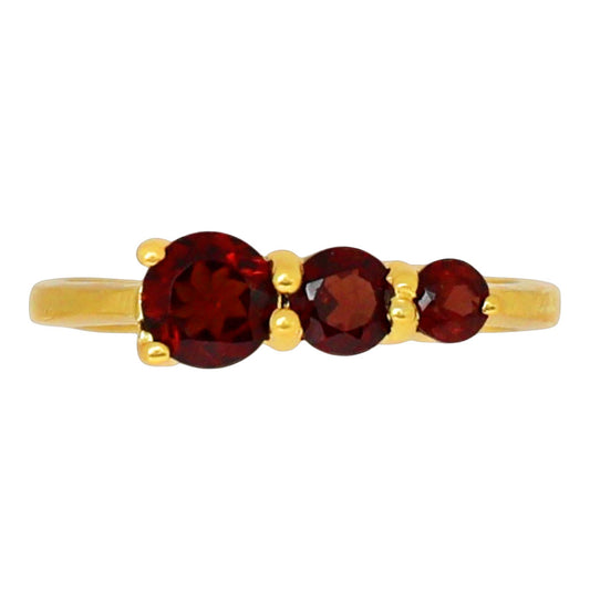 Hessonite Garnet Ring size-6 RM-1759 TR01471