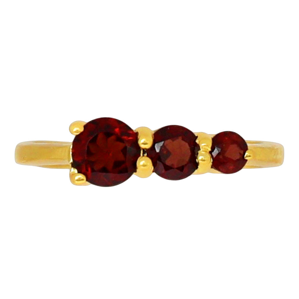 Hessonite Garnet Ring size-6 RM-1759 TR01471