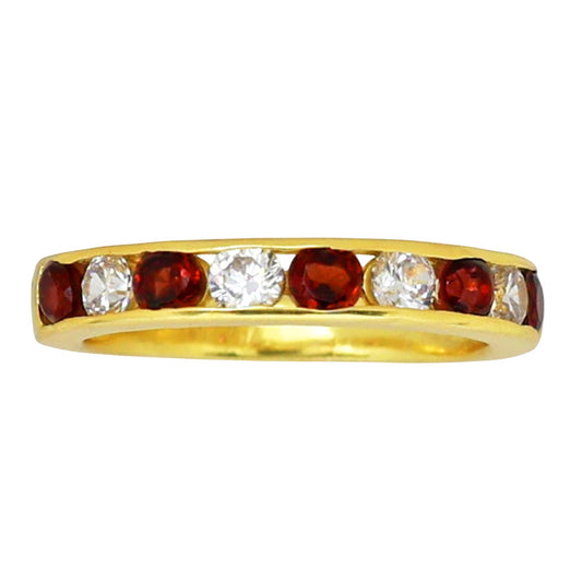 Hessonite Garnet Ring size-6 RM-1777 TR01478