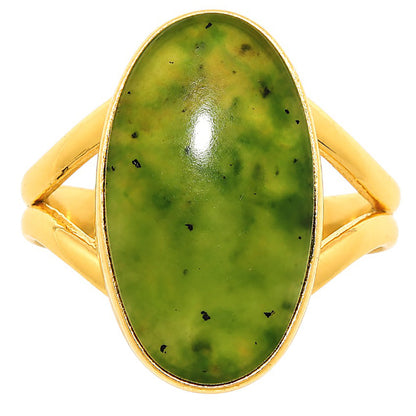 Chrome Chalcedony Ring size-7 RM-1002 TR01492