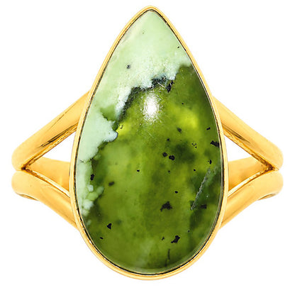 Chrome Chalcedony Ring size-8 RM-1002 TR01494