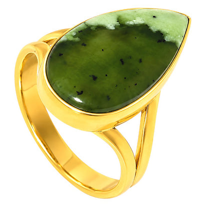 Chrome Chalcedony Ring size-8 RM-1002 TR01494