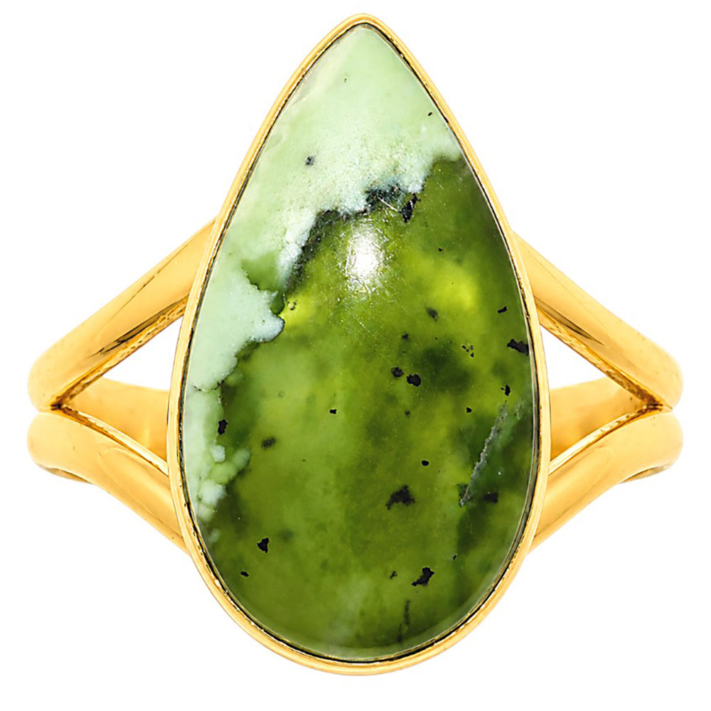 Chrome Chalcedony Ring size-8 RM-1002 TR01494