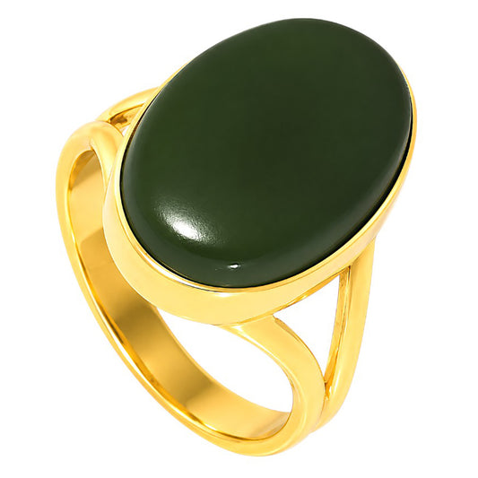 Chrome Chalcedony Ring size-8 RM-1002 TR01495