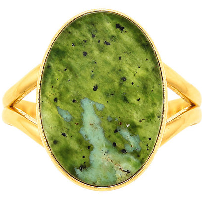 Chrome Chalcedony Ring size-9 RM-1002 TR01497