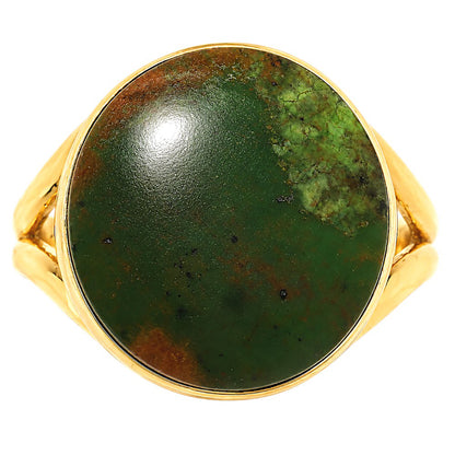 Chrome Chalcedony Ring size-9 RM-1002 TR01499