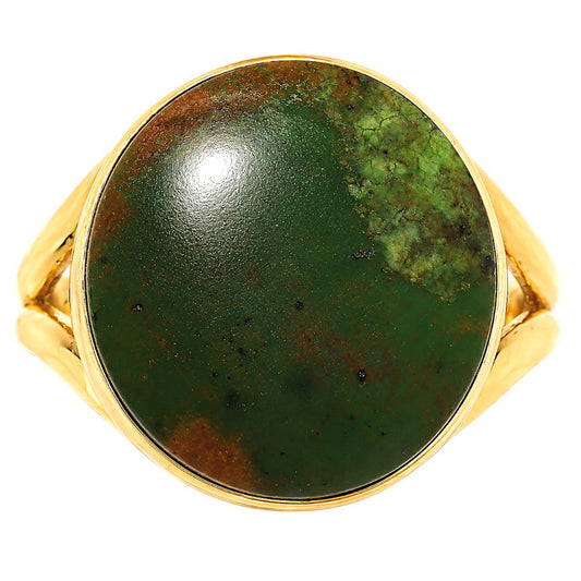 Chrome Chalcedony Ring size-9 RM-1002 TR01499