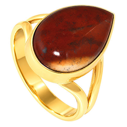 Red Moss Agate Ring size-7 RM-1002 TR01502