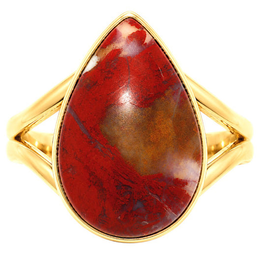 Red Moss Agate Ring size-7 RM-1002 TR01503