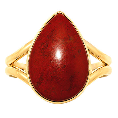 Red Moss Agate Ring size-9 RM-1002 TR01506