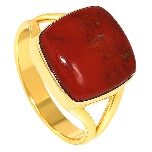 Red Moss Agate Ring size-9.5 RM-1002 TR01508